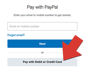 Paypal Payment button